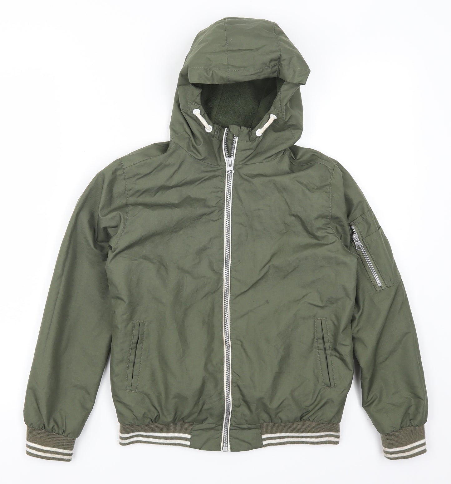 Nutmeg Boys Green   Jacket  Size 8-9 Years