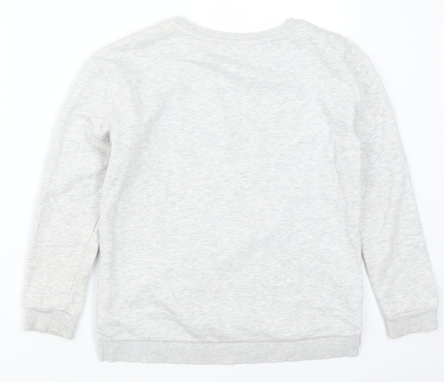 Nutmeg Girls Grey   Pullover Sweatshirt Size 9-10 Years  - Ready for the Weekend