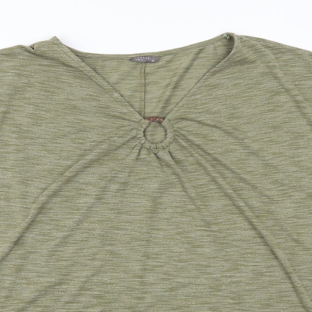 Matalan Womens Green   Basic T-Shirt Size 22