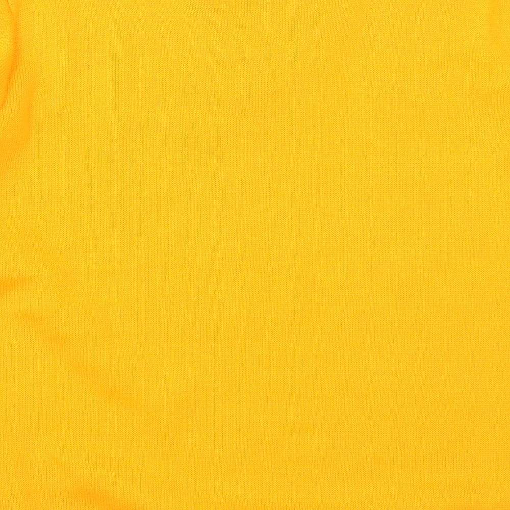 Atmosphere Womens Orange   Pullover Jumper Size 14  - Beaded Neck Detail