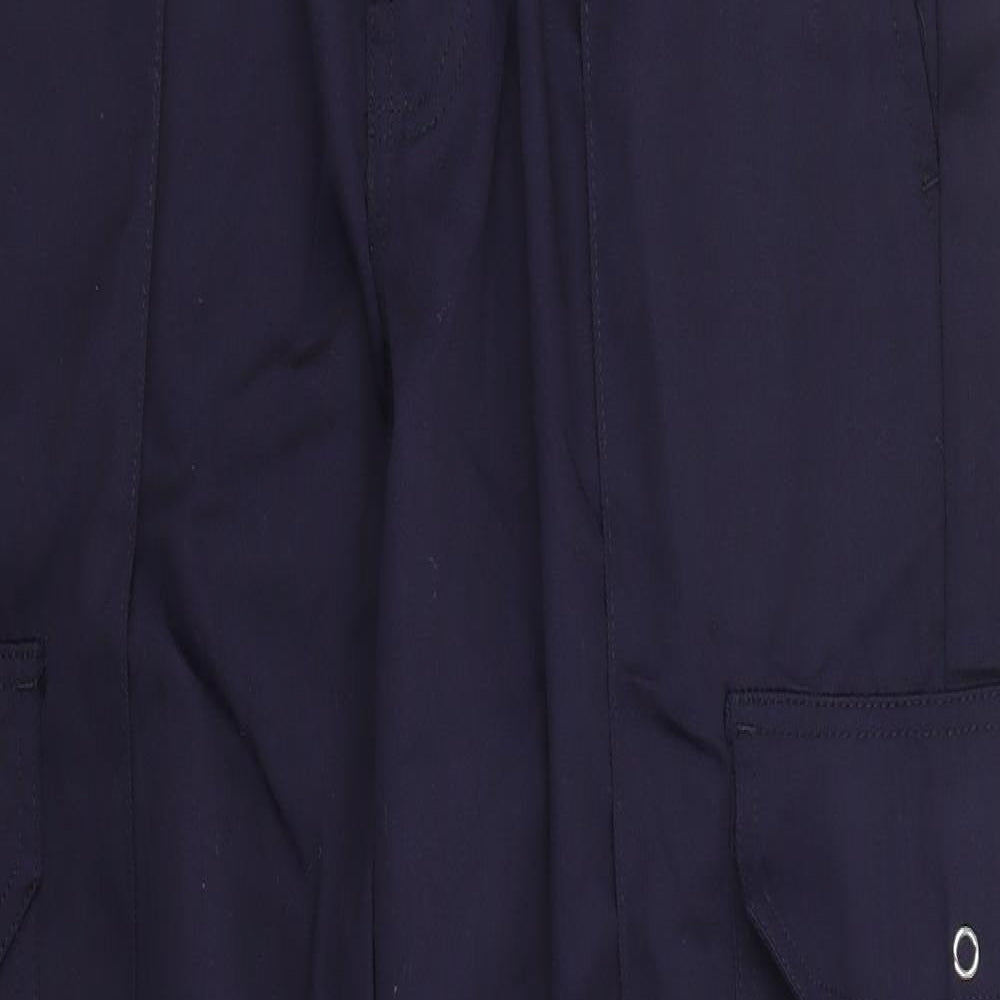 Click Workwear Mens Blue   Trousers  Size 38 L31 in