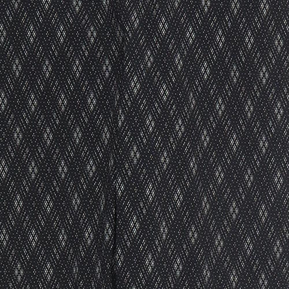 Atmosphere Womens Grey Check  Trousers  Size 16 L27 in