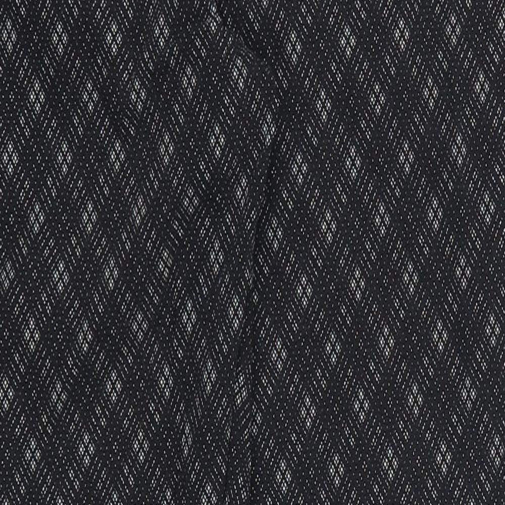 Atmosphere Womens Grey Check  Trousers  Size 16 L27 in
