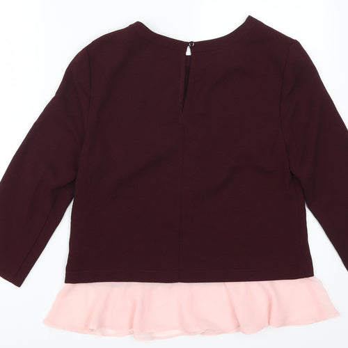Red Herring Womens Pink   Basic Blouse Size 10