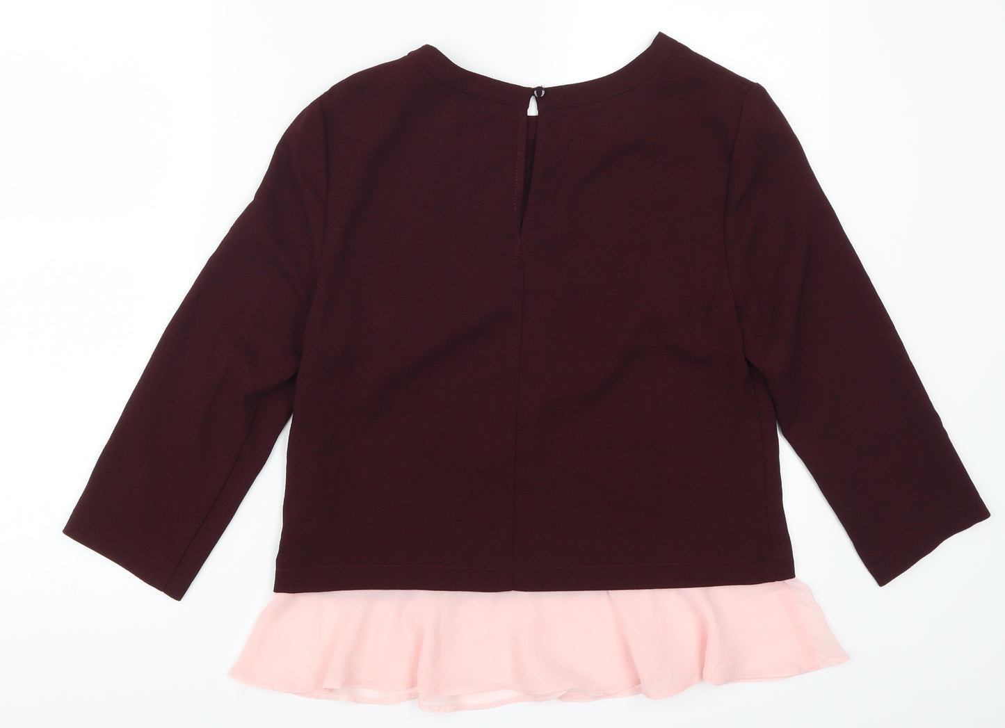 Red Herring Womens Pink   Basic Blouse Size 10