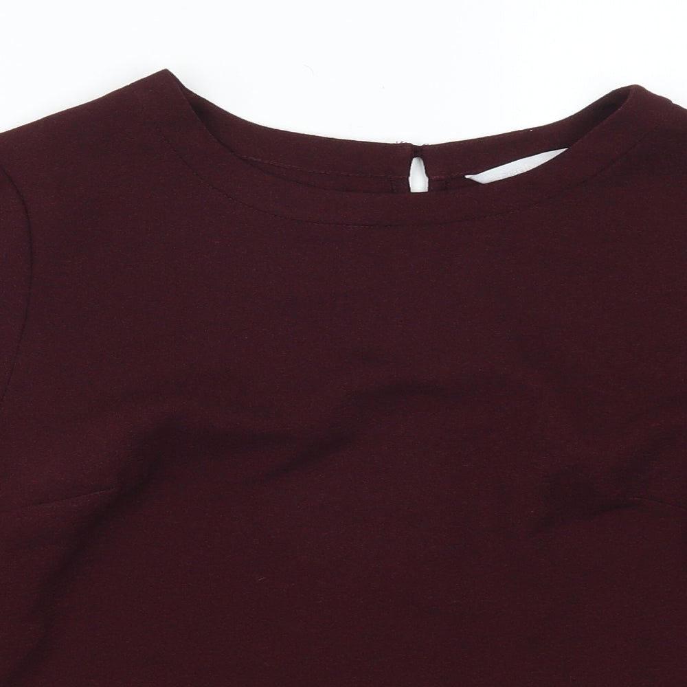 Red Herring Womens Pink   Basic Blouse Size 10