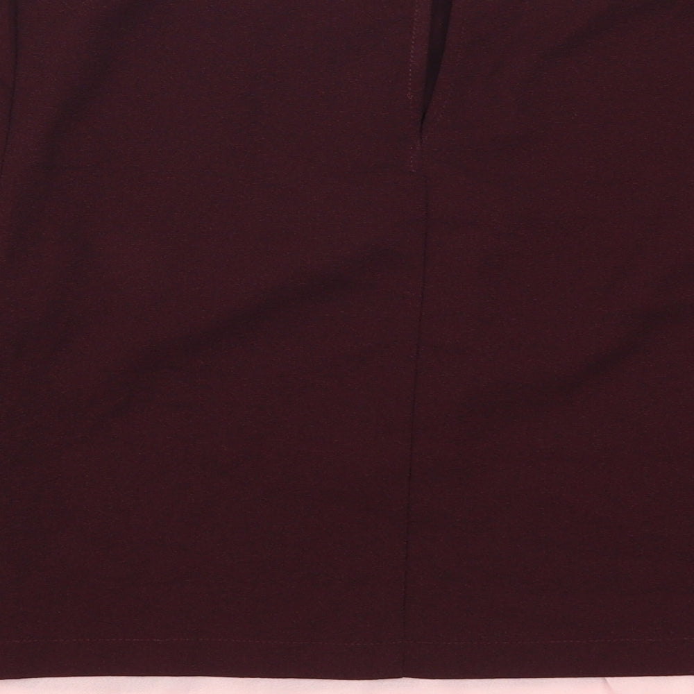 Red Herring Womens Pink   Basic Blouse Size 10
