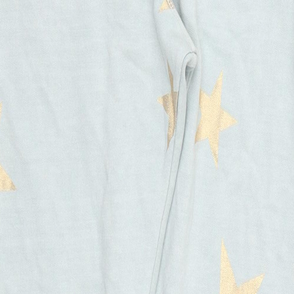 Postcard Womens Blue Geometric  Sweatpants Trousers Size 29 in L27 in - Stars Loungewear