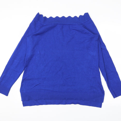 madison  Womens Blue   Pullover Jumper Size XL