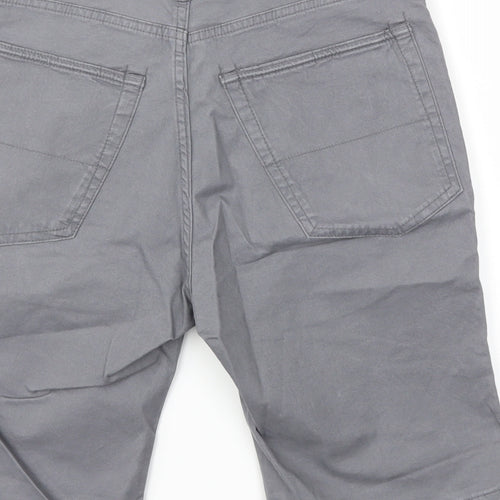 m&s Mens Grey   Capri Trousers Size 30 L20 in