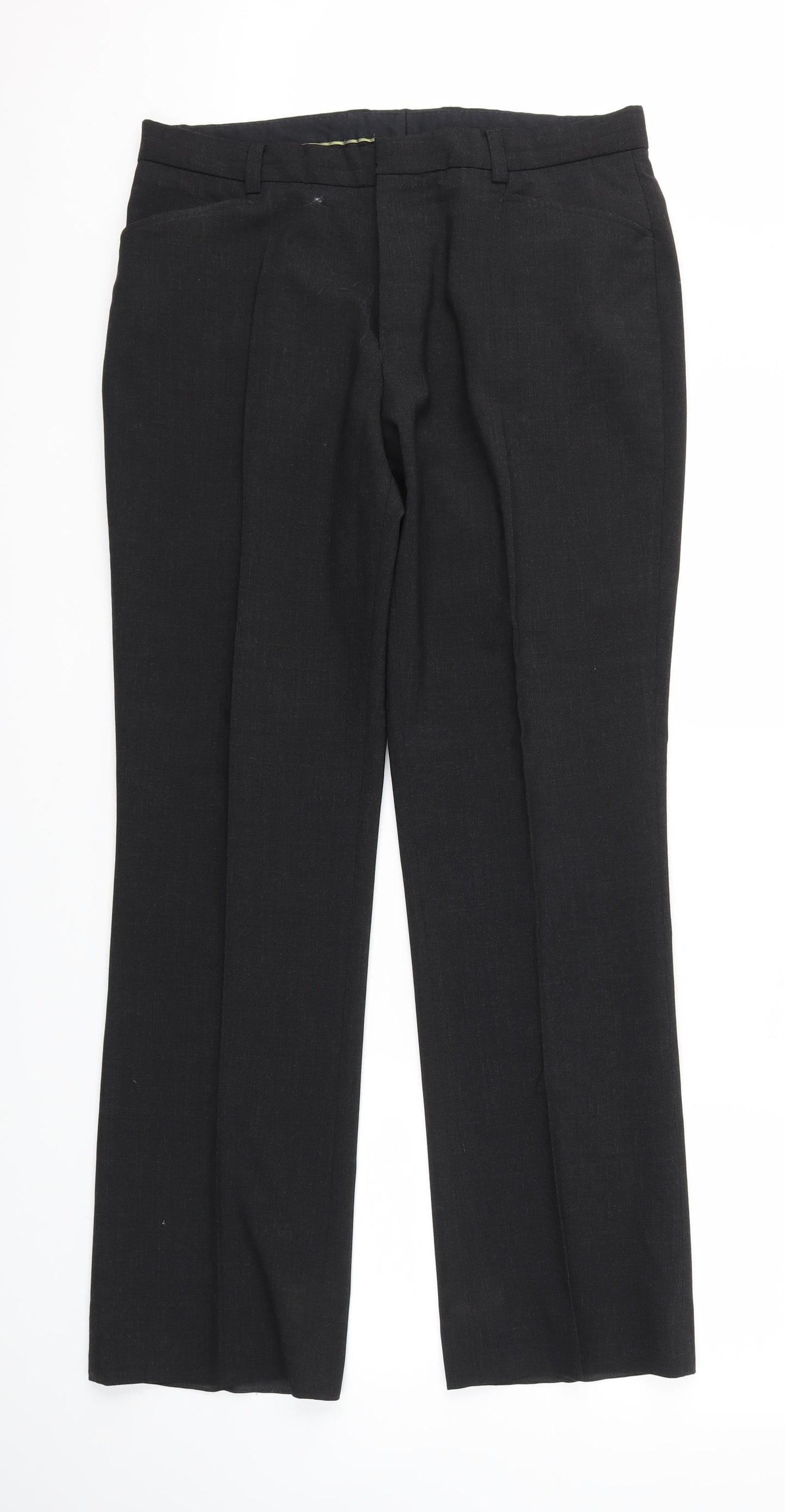River Island Mens Black   Trousers  Size 34 L32 in