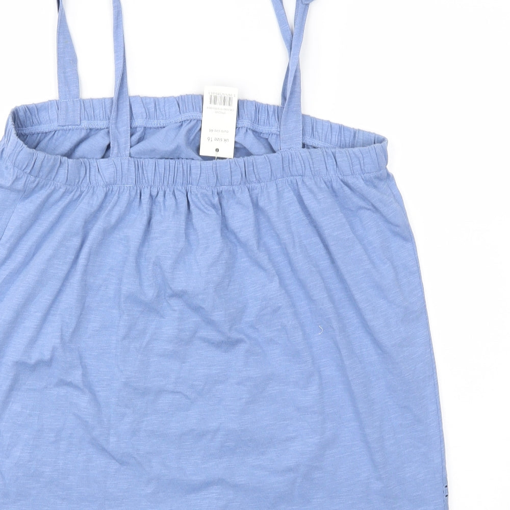 George Womens Blue   Basic T-Shirt Size 16