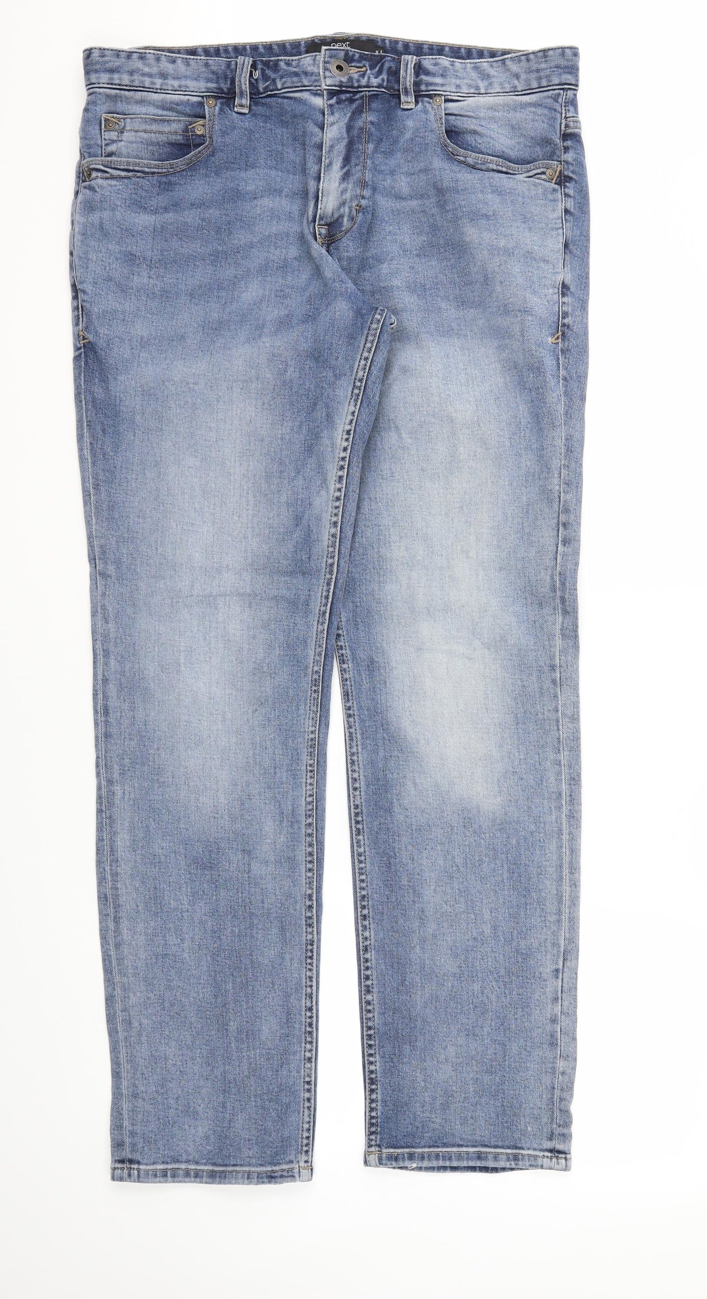 next  Mens Blue   Straight Jeans Size 36 L32 in