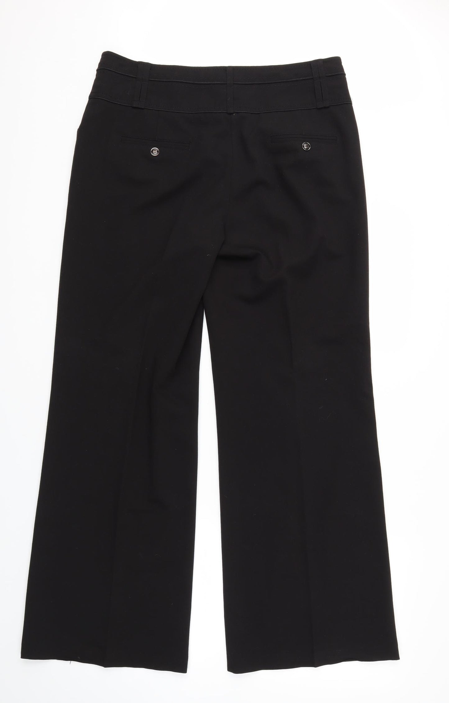 next  Womens Black   Trousers  Size 14 L30 in