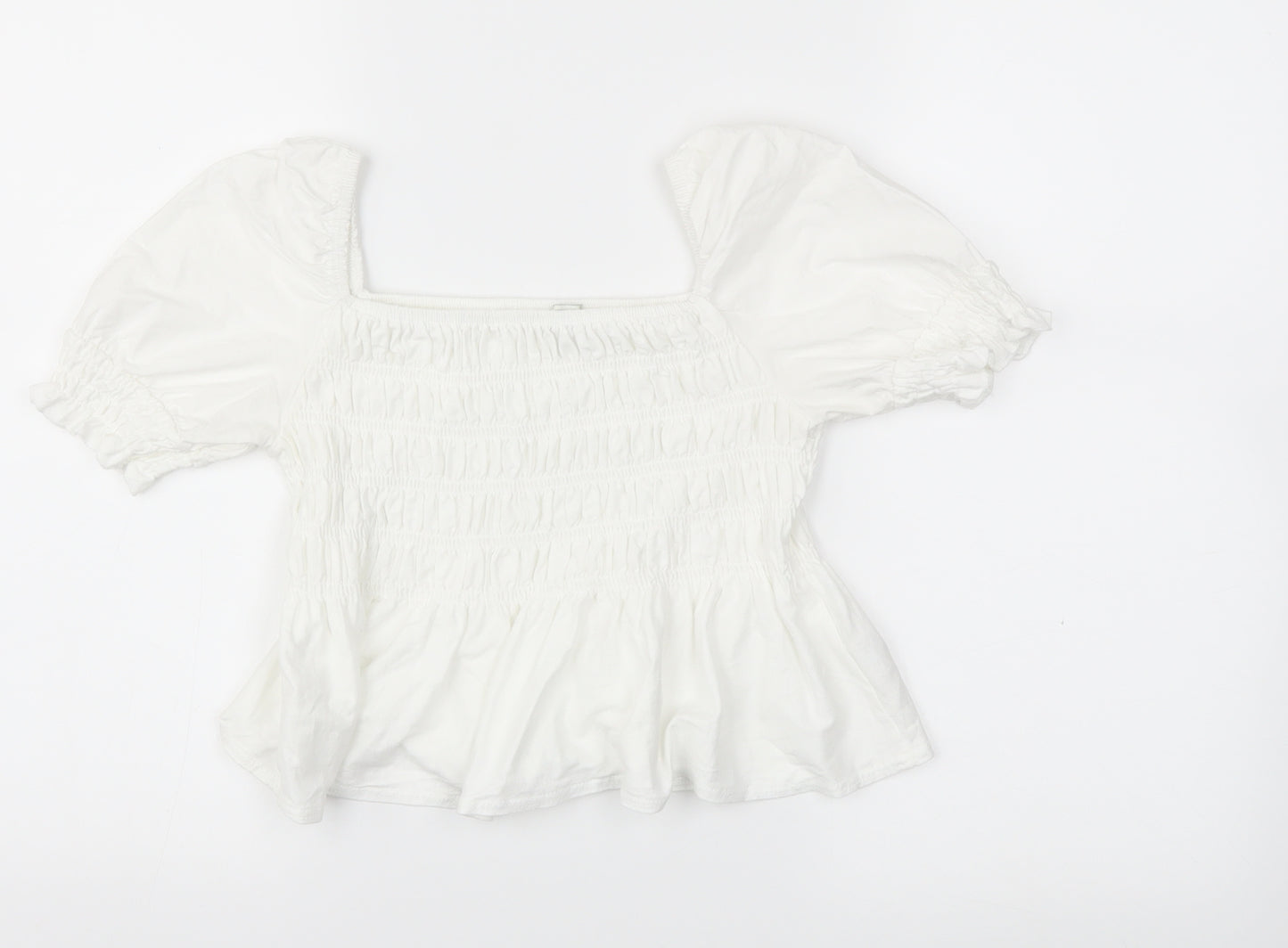 river  island  Girls Silver   Basic T-Shirt Size 12 Years