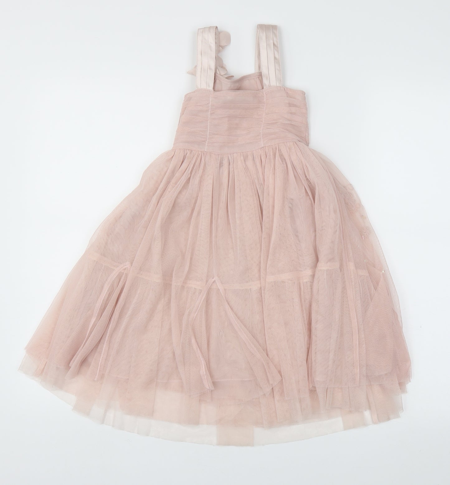 next  Girls Pink   Fit & Flare  Size 3 Years