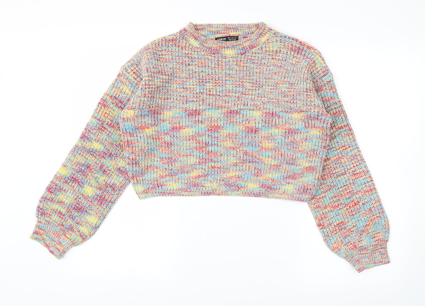 SheIn Womens Multicoloured   Pullover Jumper Size S