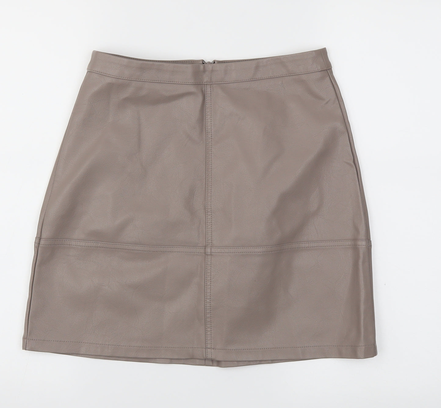 New Look Womens Beige   A-Line Skirt Size 8