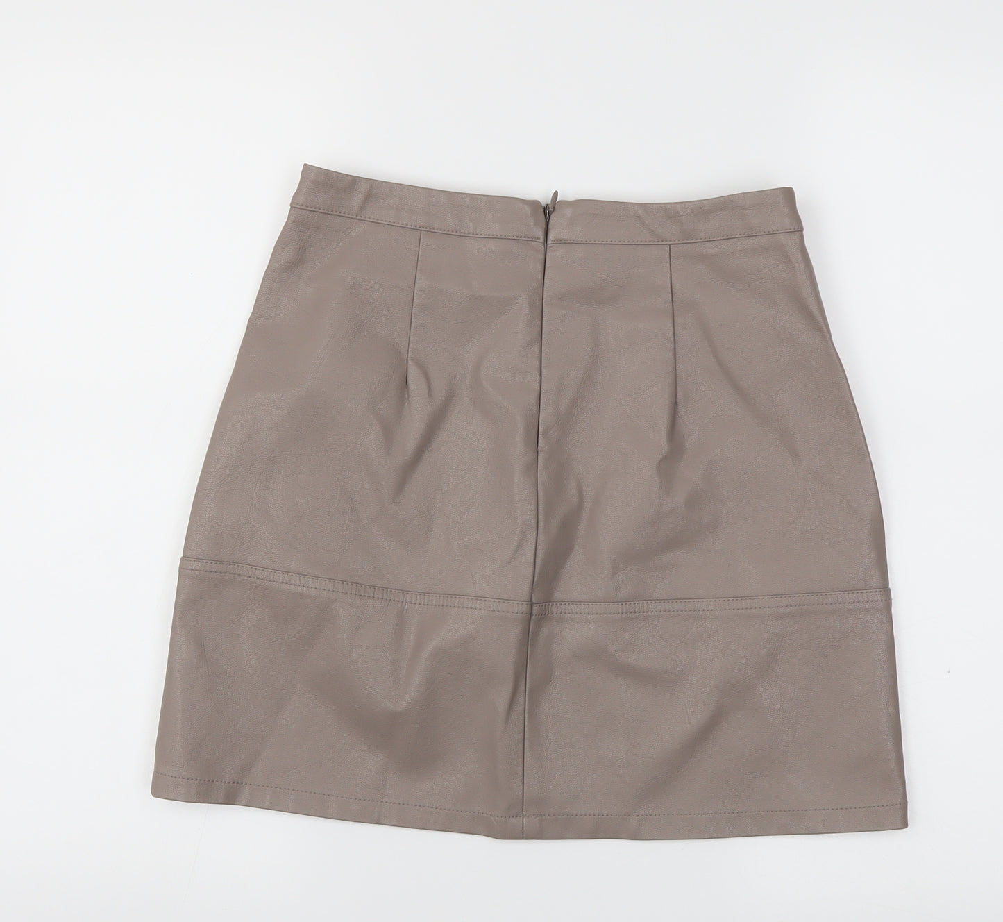 New Look Womens Beige   A-Line Skirt Size 8