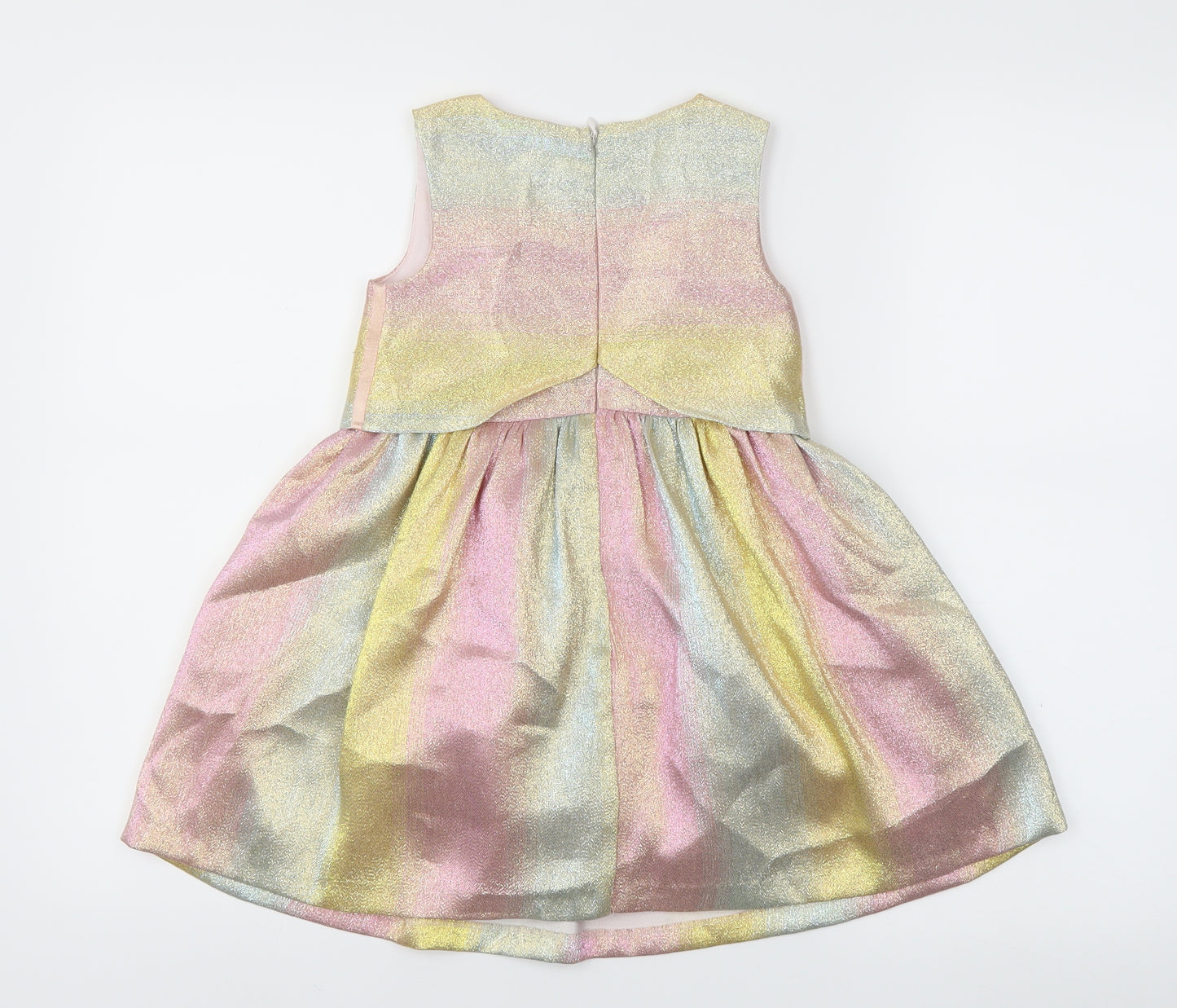 TU Girls Multicoloured   Fit & Flare  Size 3-4 Years