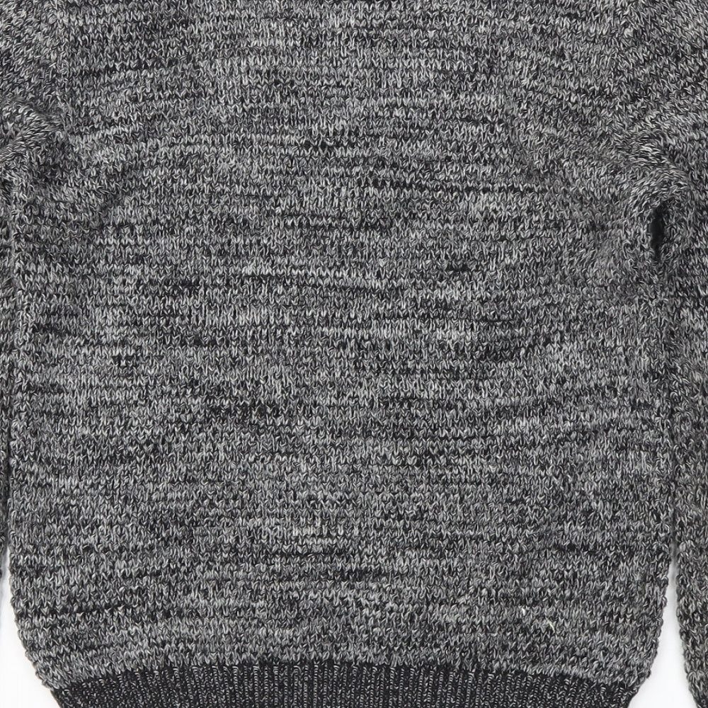George Boys Grey   Pullover Jumper Size 9-10 Years