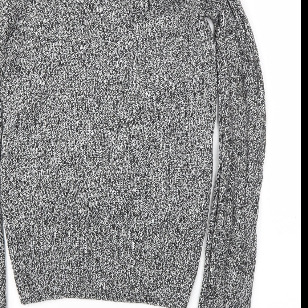 pep &co  Boys Grey Animal Print  Pullover Jumper Size 12-13 Years