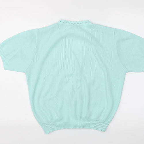 STCATHERINE  Womens Blue   Cardigan Jumper Size M