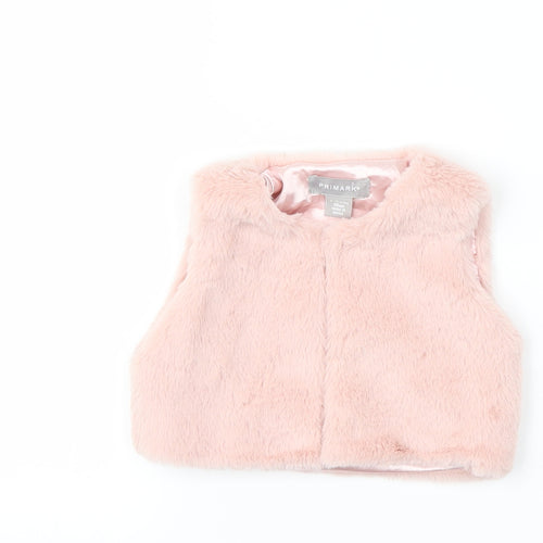 Primark Baby Pink   Basic Jacket Coatigan Size 9-12 Months