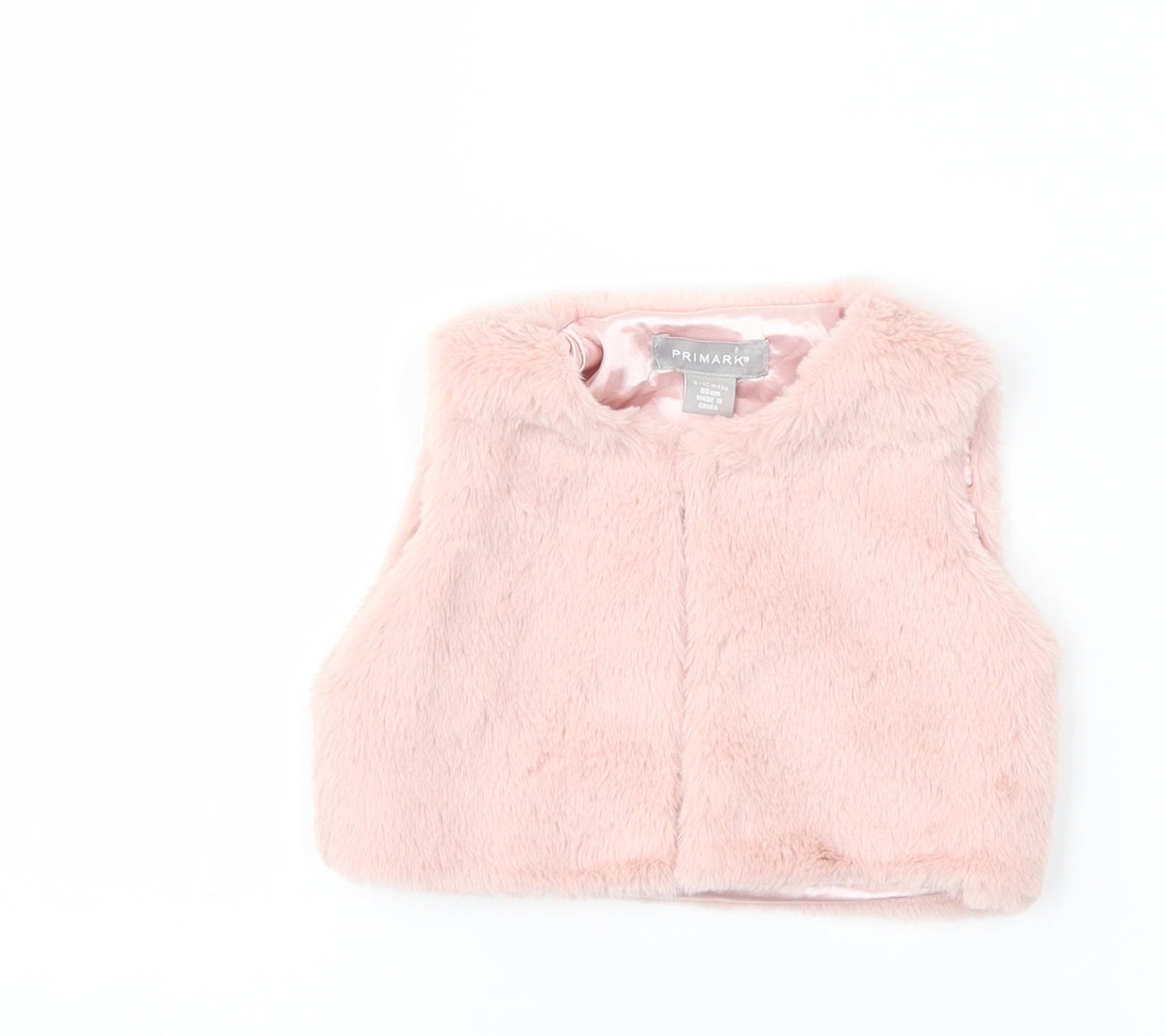 Primark Baby Pink   Basic Jacket Coatigan Size 9-12 Months