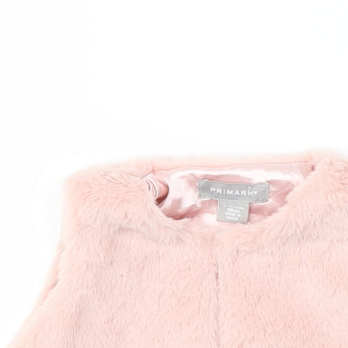 Primark Baby Pink   Basic Jacket Coatigan Size 9-12 Months