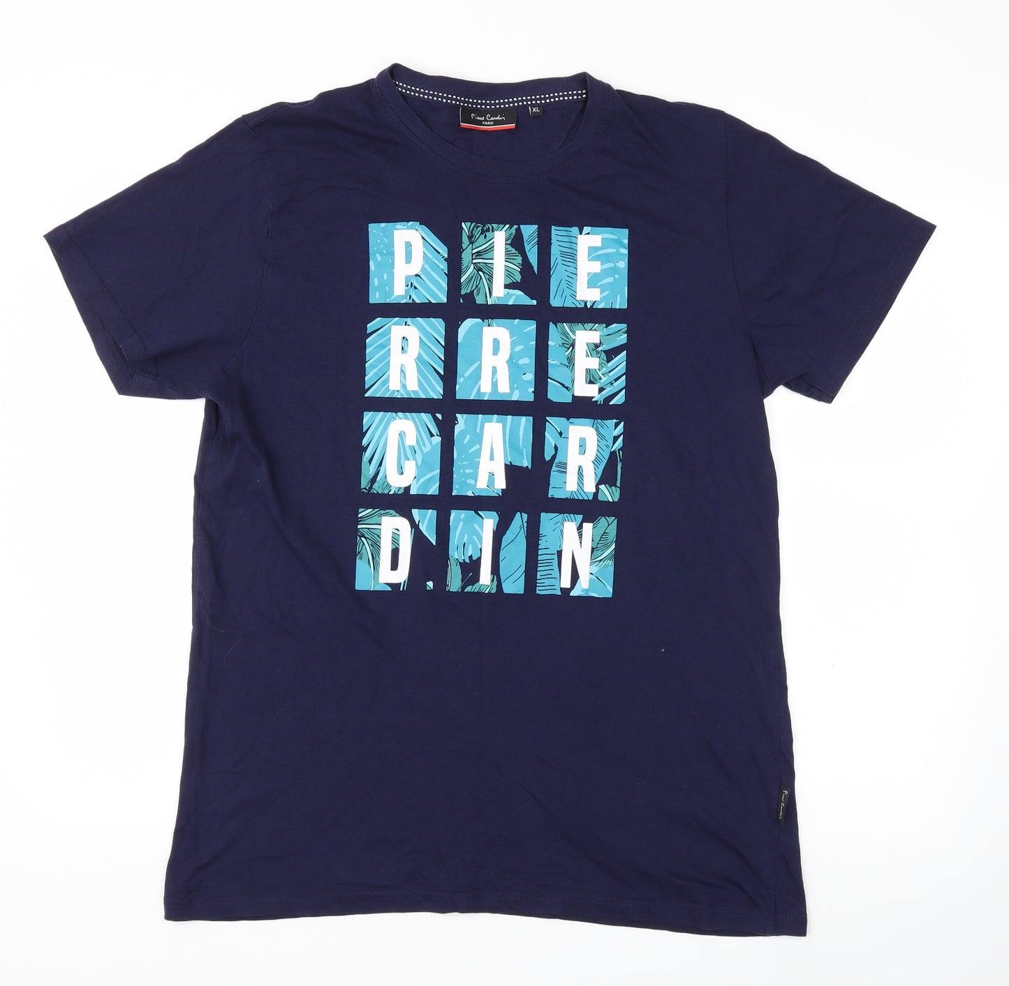 PIEUE CANDIN  Mens Blue    T-Shirt Size XL