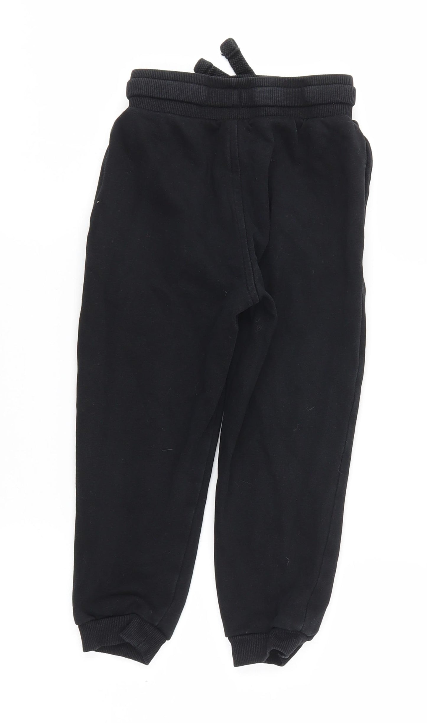 George Boys Black   Jogger Trousers Size 3-4 Years