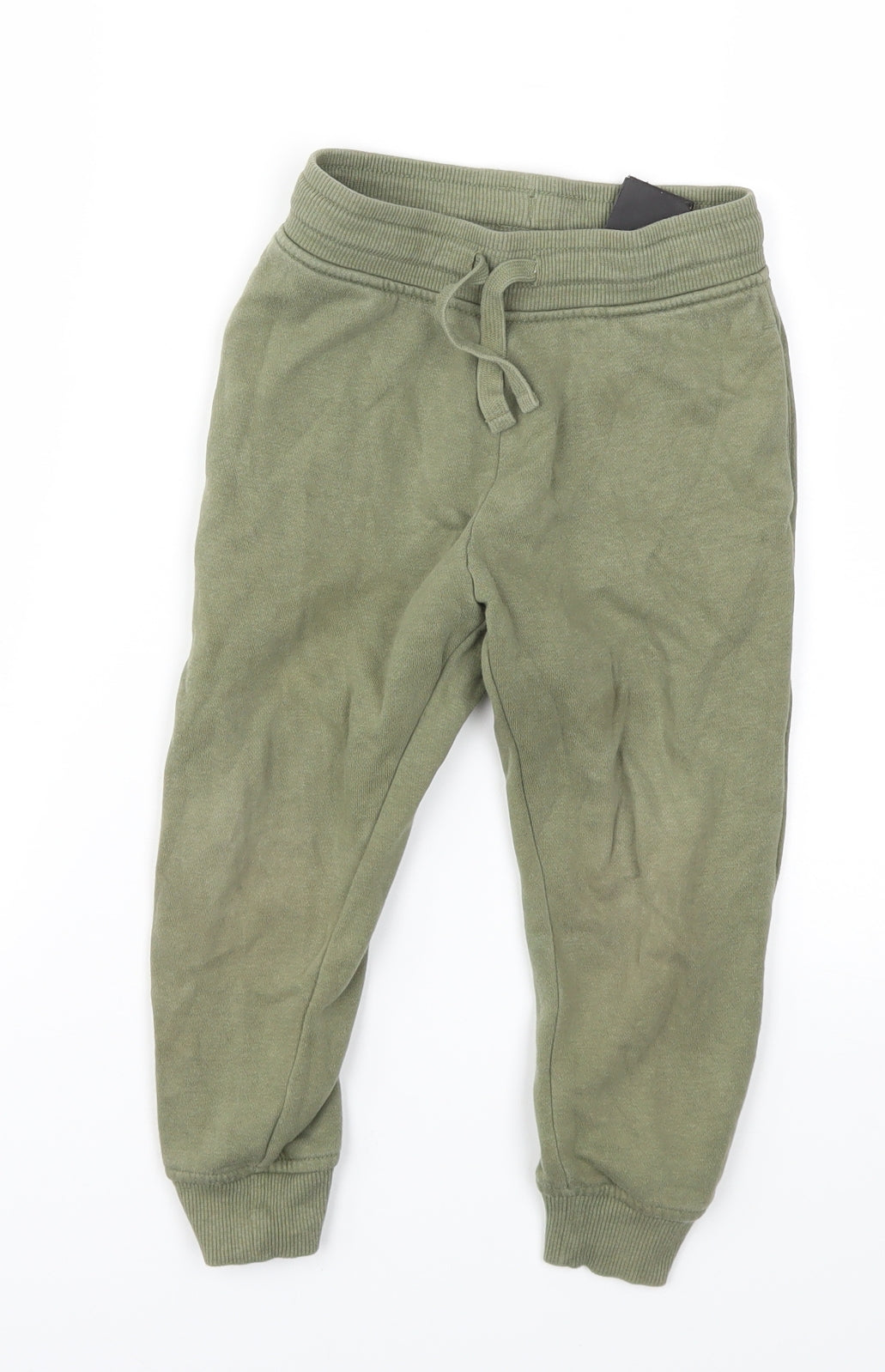 H&M Boys Green   Jogger Trousers Size 3-4 Years