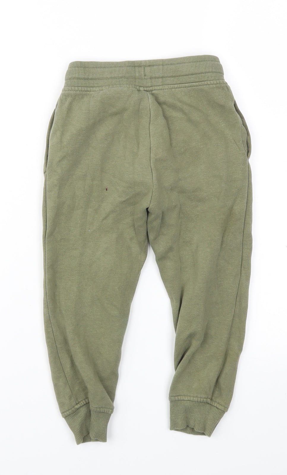 H&M Boys Green   Jogger Trousers Size 3-4 Years