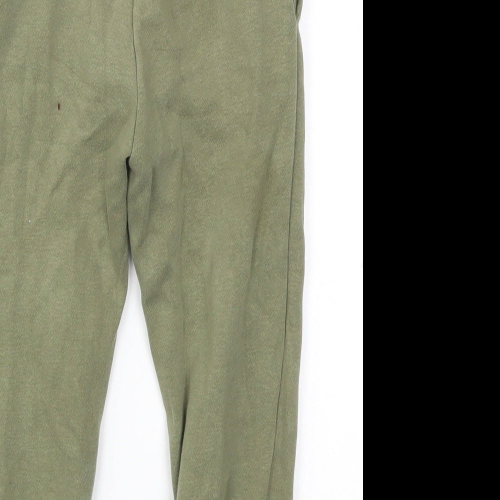 H&M Boys Green   Jogger Trousers Size 3-4 Years