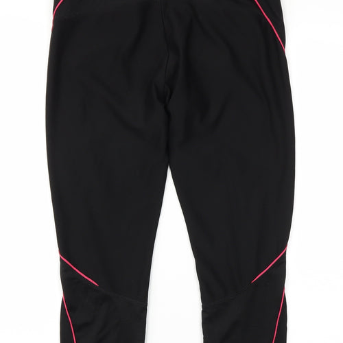 Athlete works Womens Black   Capri Leggings Size M L21 in