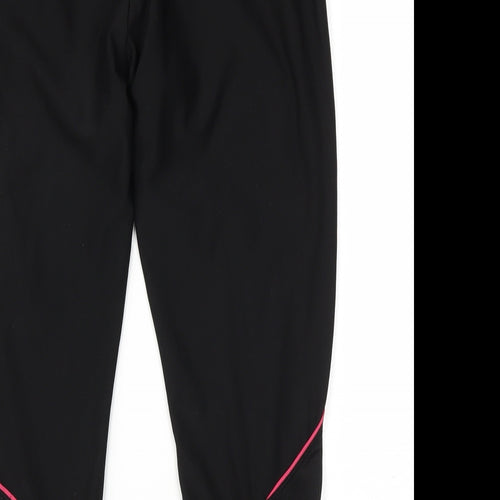 Athlete works Womens Black   Capri Leggings Size M L21 in