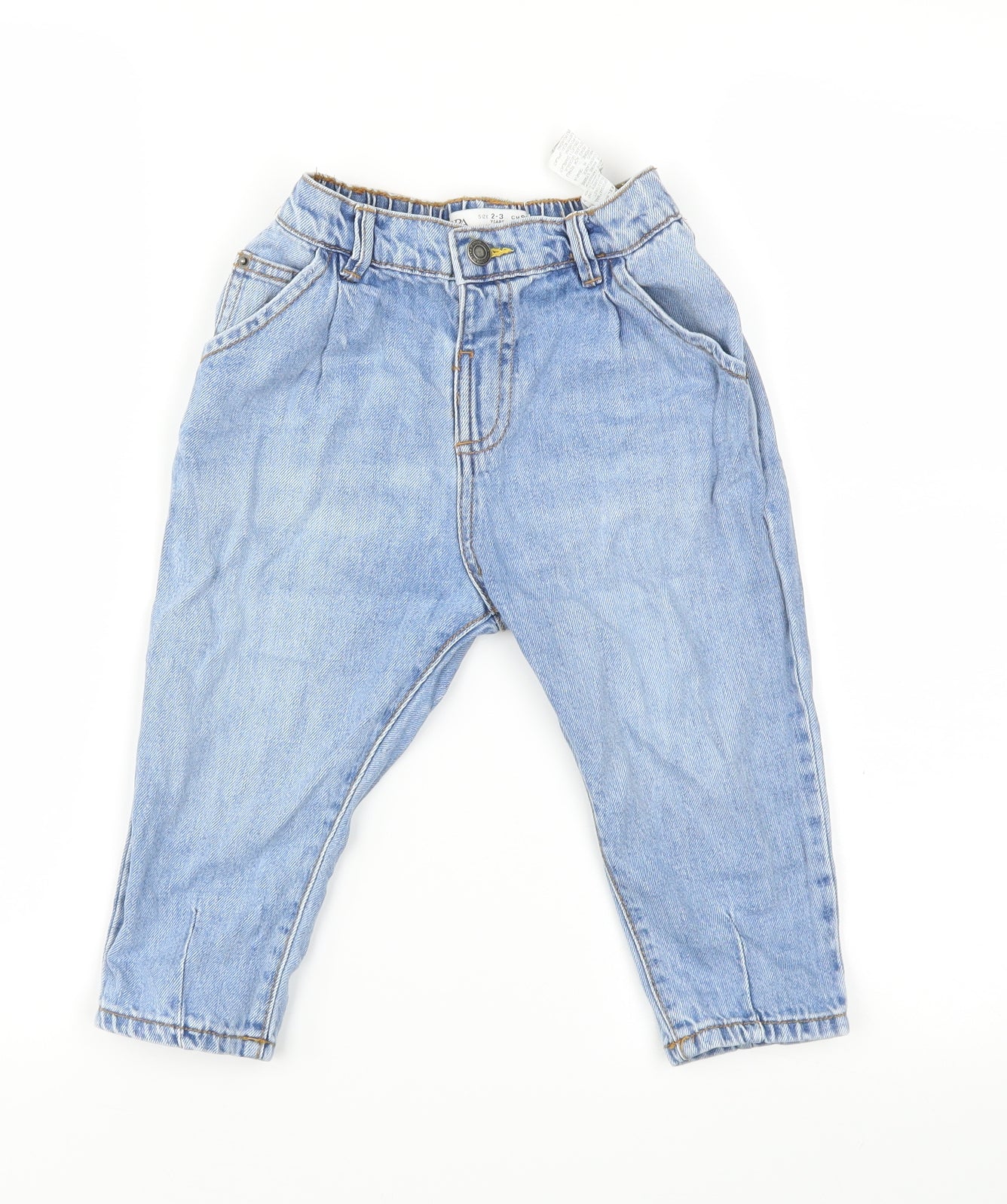Zara Girls Blue   Straight Jeans Size 2-3 Years