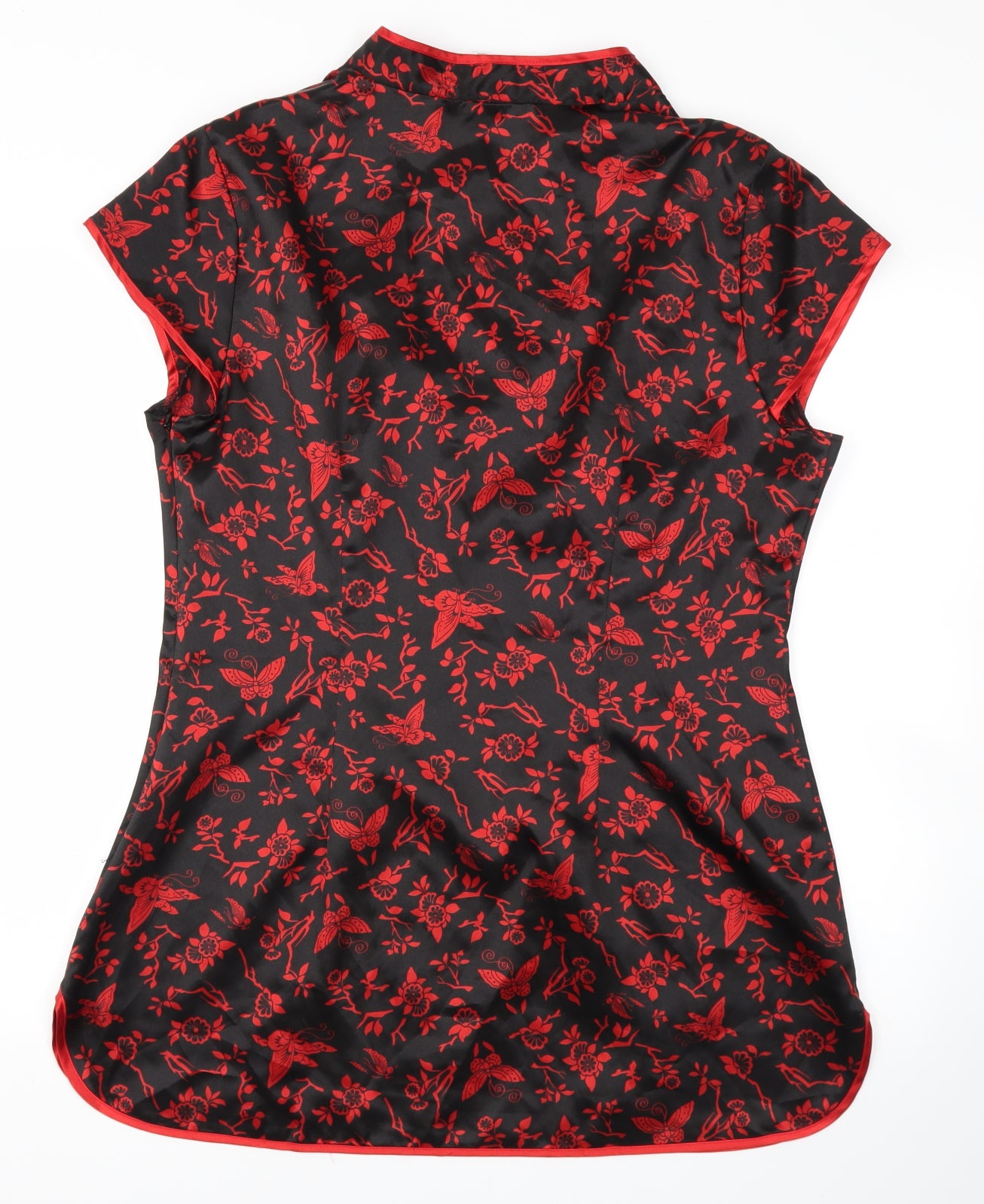 Ann Summers Womens Red Floral  Basic Blouse Size 16