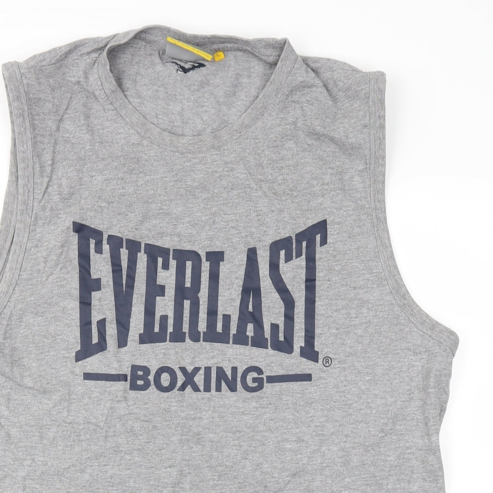 Everlast Mens Grey    T-Shirt Size L