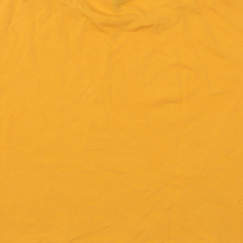 H&M Womens Orange   Basic T-Shirt Size XS