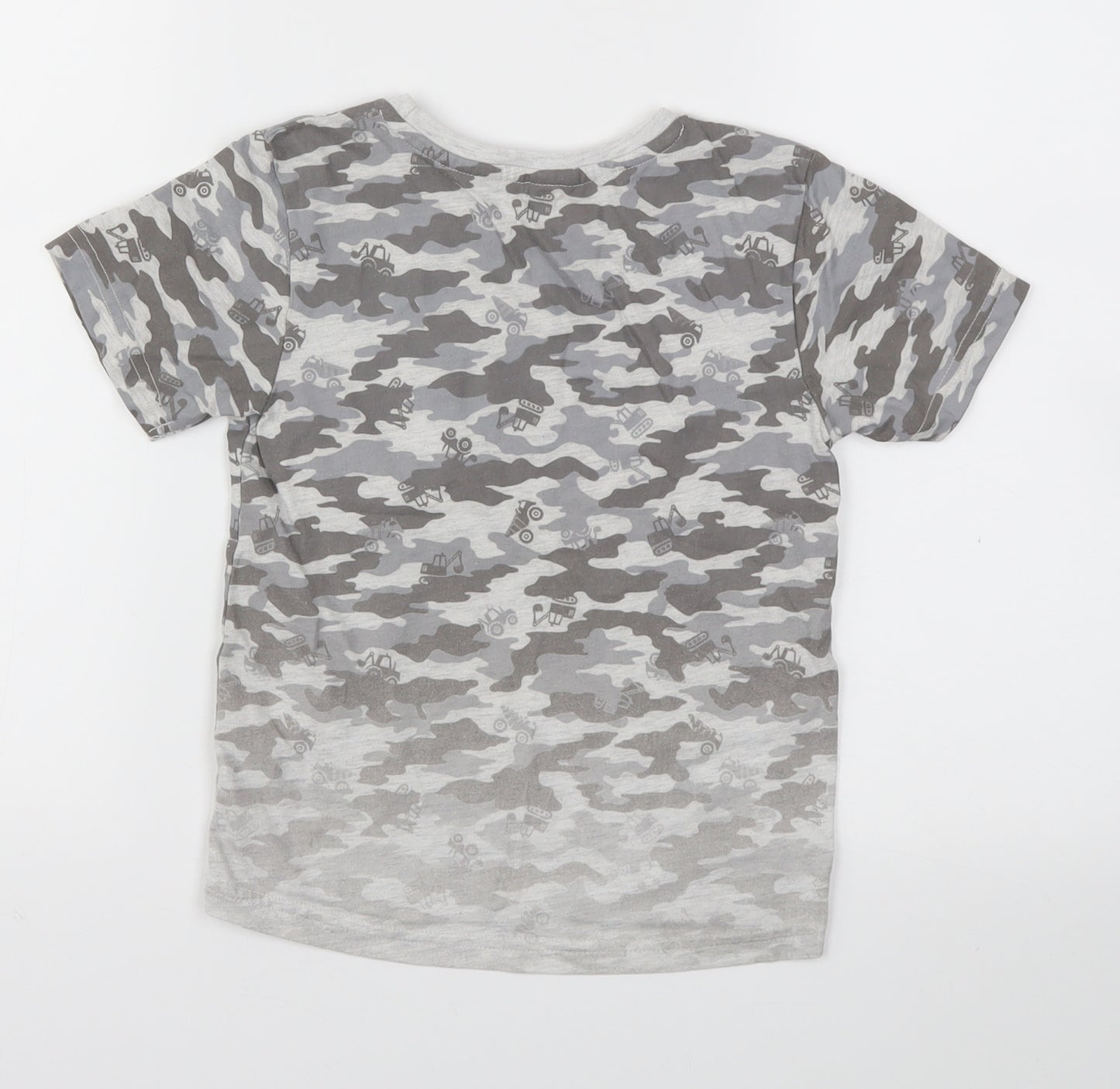 George Boys Grey   Basic T-Shirt Size 4-5 Years
