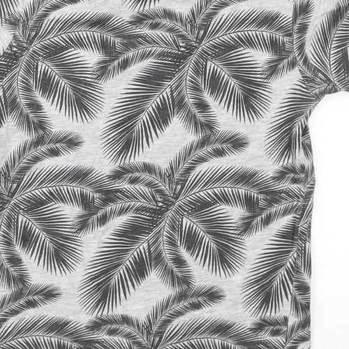URBN DEPT  Girls Grey Floral  Basic T-Shirt Size 4 Years