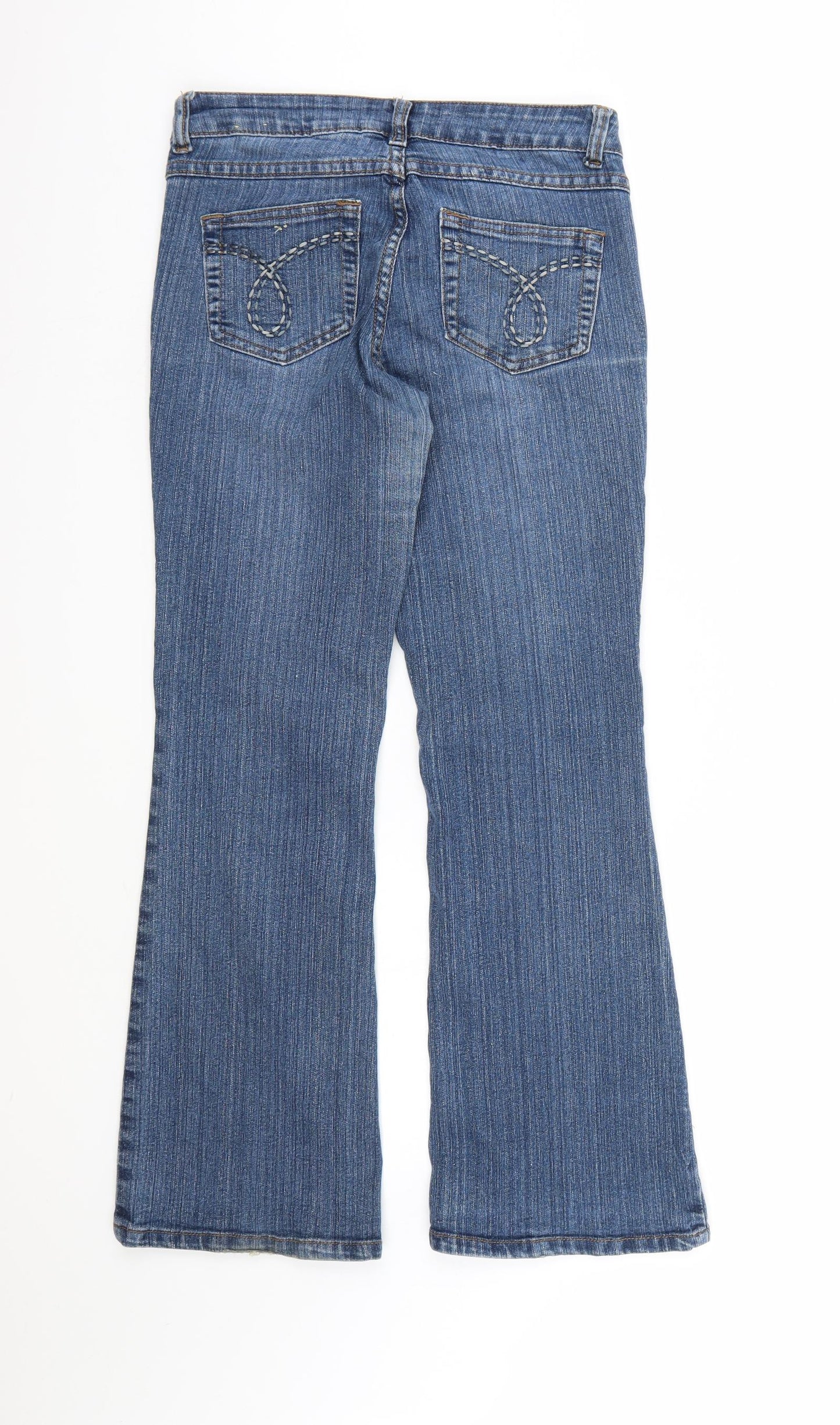 Preworn Womens Blue  Denim Bootcut Jeans  L28 in