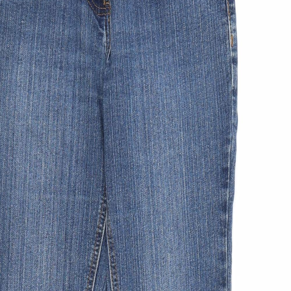 Preworn Womens Blue  Denim Bootcut Jeans  L28 in