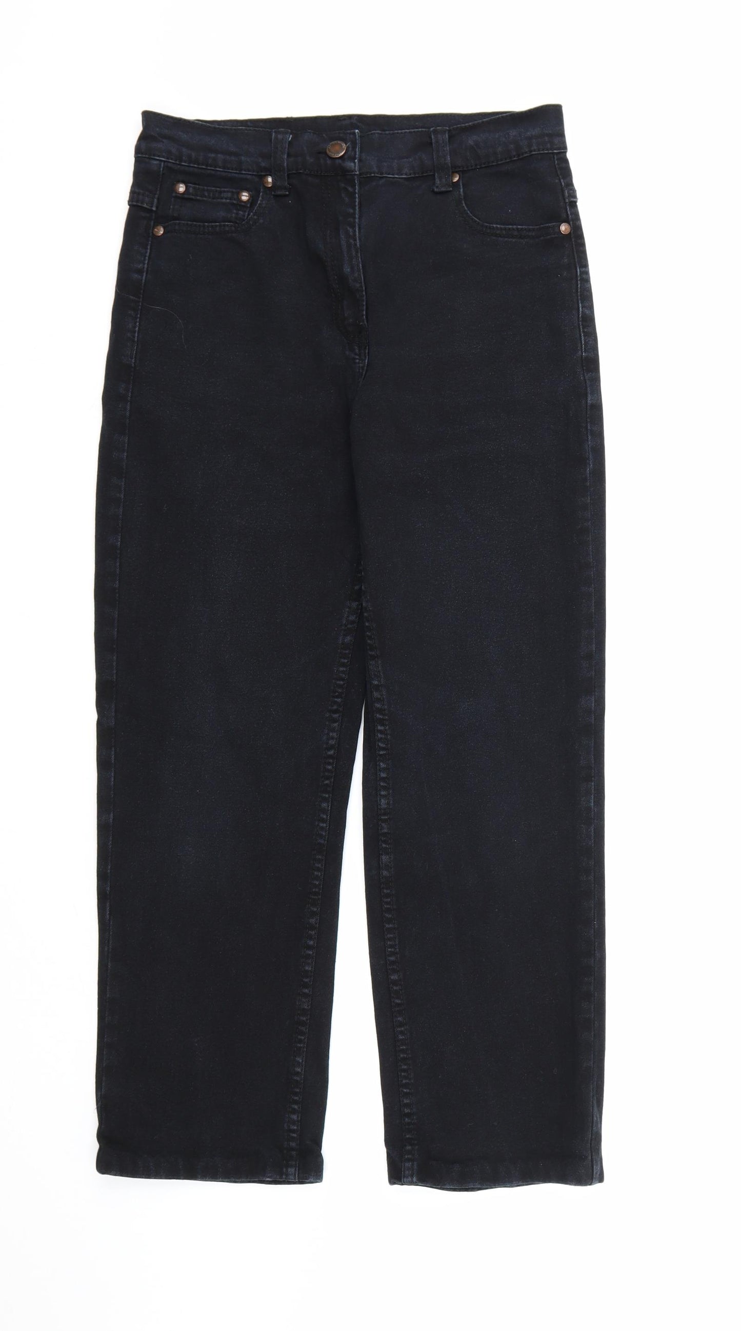 Cotton Traders Womens Blue  Denim Mom Jeans Size 10 L25 in