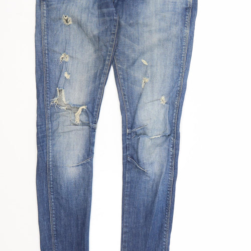 G-Star Mens Blue  Denim Skinny Jeans  L34 in