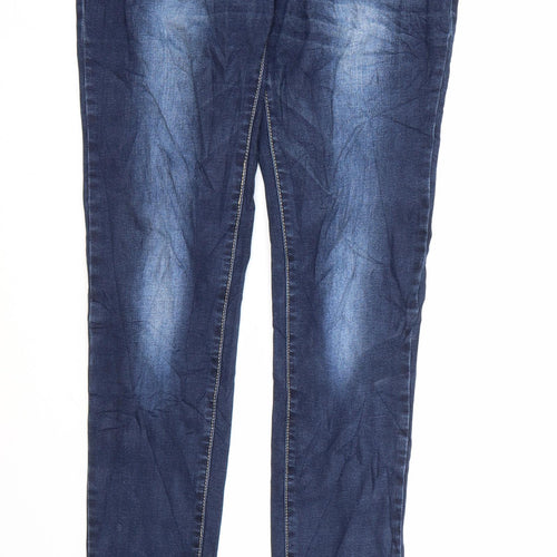 G.cause Womens Blue  Denim Skinny Jeans  L33 in