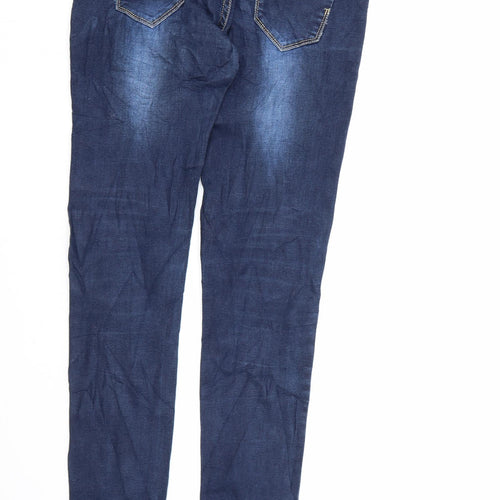 G.cause Womens Blue  Denim Skinny Jeans  L33 in