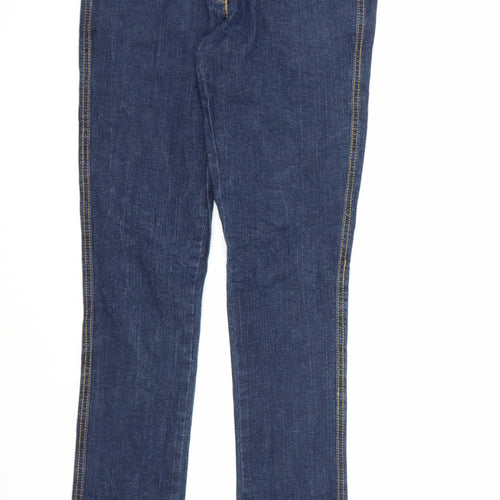 Preworn Girls Blue  Denim Skinny Jeans Size 12-13 Years